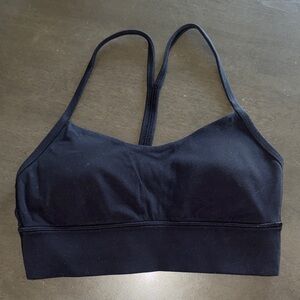 lululemon Longline Flow Y Sports Bra - Size 6